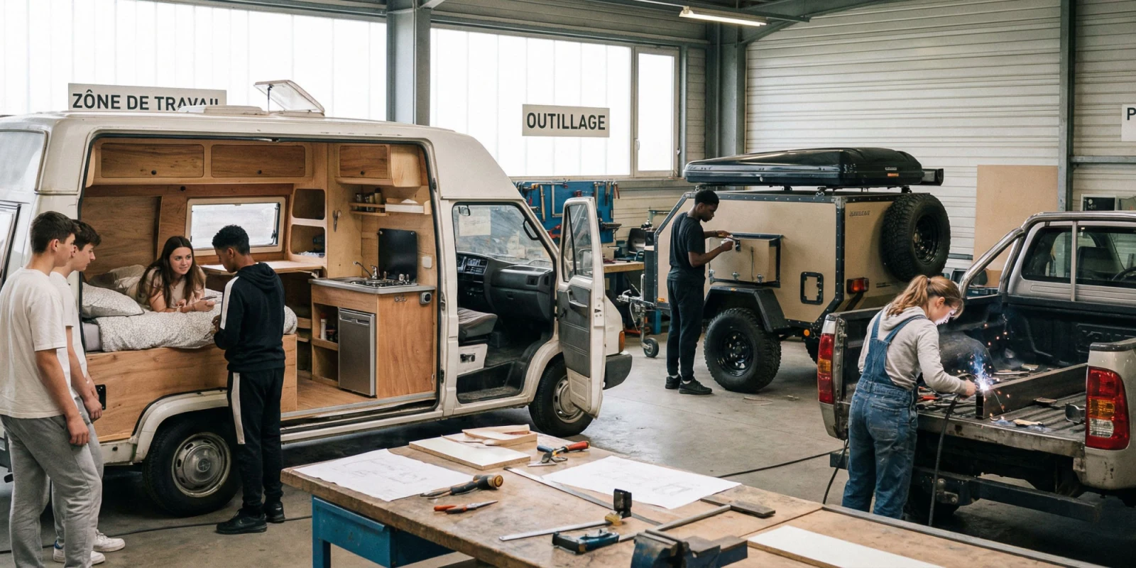 Projets réalisés en atelier auto pour te donner des idées Projets réalisés en atelier auto pour te donner des idées
