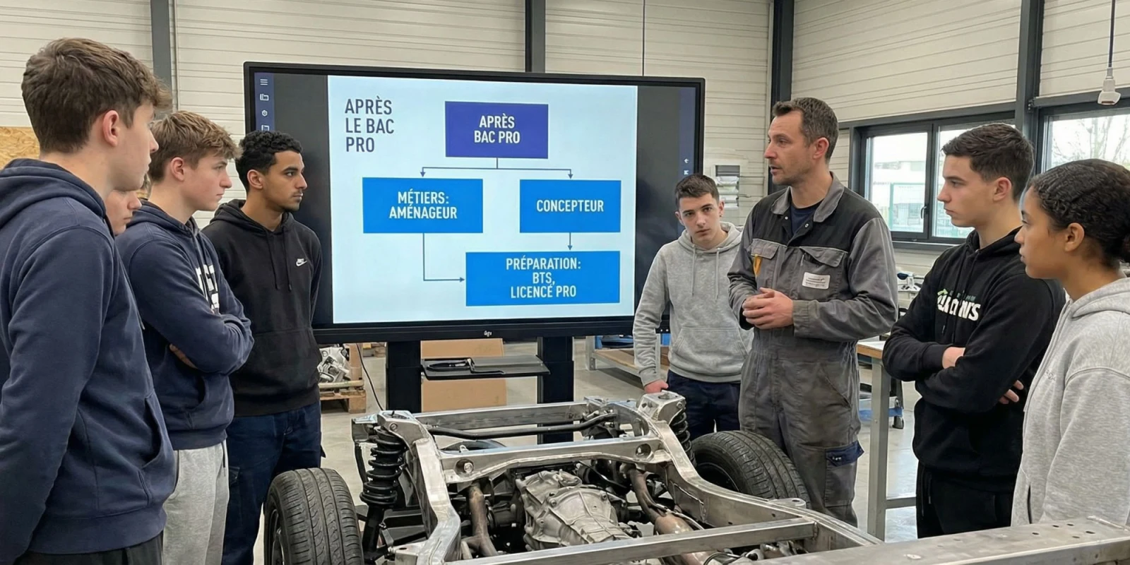 Métiers Automobile après le Bac Pro CAV : Débouchés et Poursuites d'Études